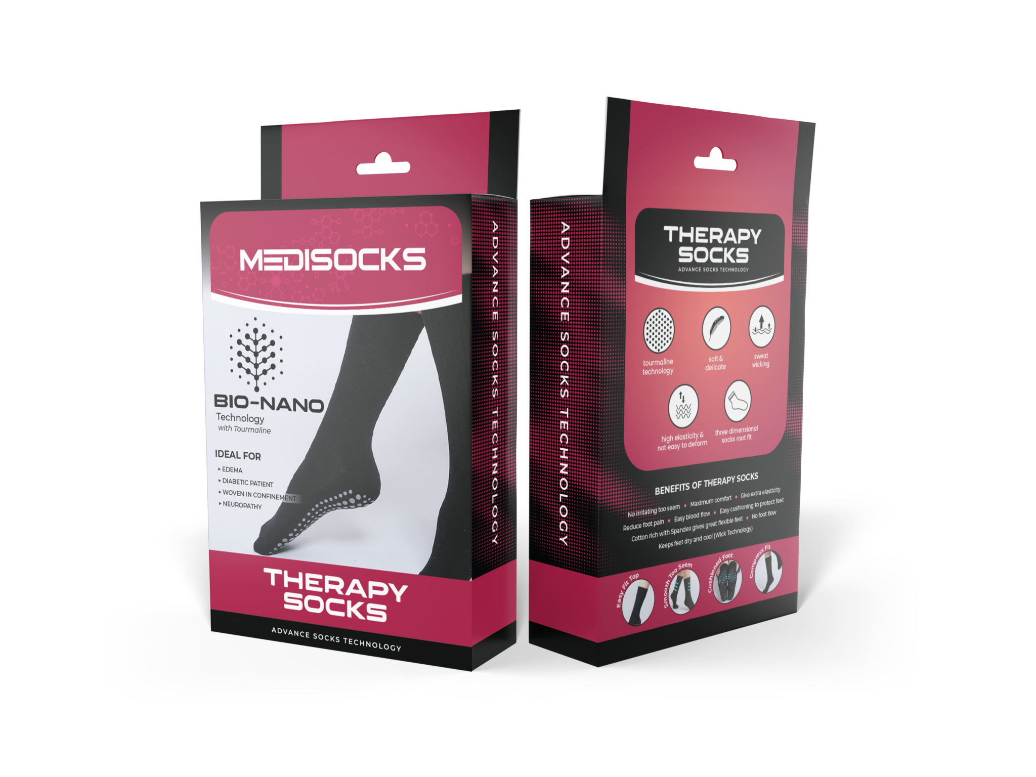 (THERAPY SOCKS) PAKEJ AGENT – 20 PASANG – Therapy Socks Malaysia